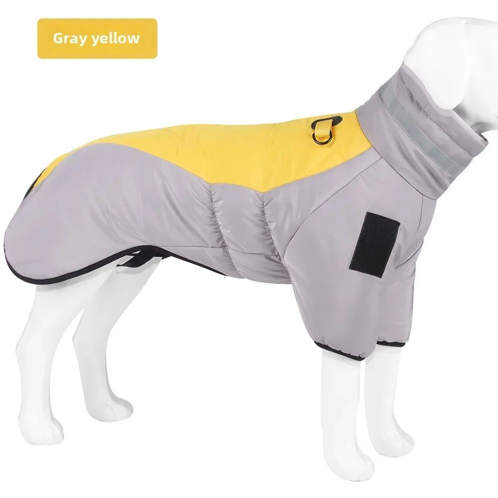 Waterproof Reflective Winter Dog Jacket for Large Dogs