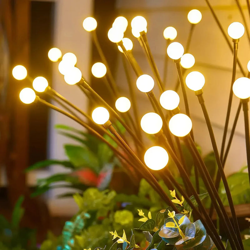 solar firefly garden lights - MRSLM