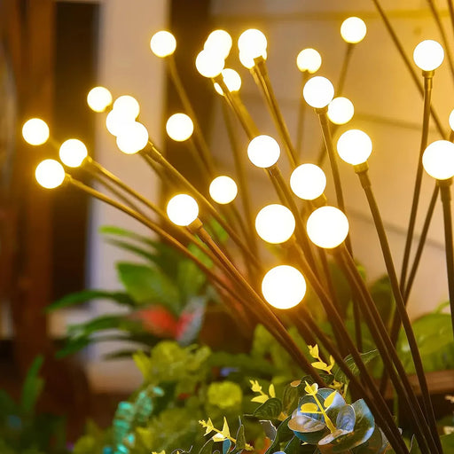 solar firefly garden lights - MRSLM