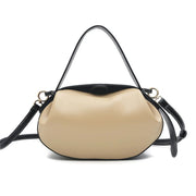 Round vegan leather handbag, view 6 - MRSLM