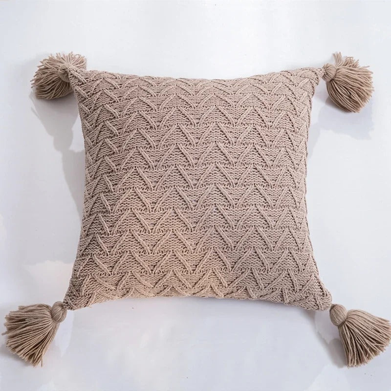 soft knit chenille cushion cover, view 13 - MRSLM
