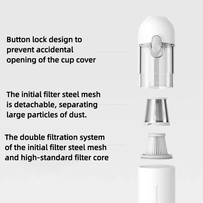 portable mini handheld car vacuum cleaner, view 5 - MRSLM
