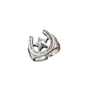 S925 sterling silver pentagram ring, view 7 - MRSLM