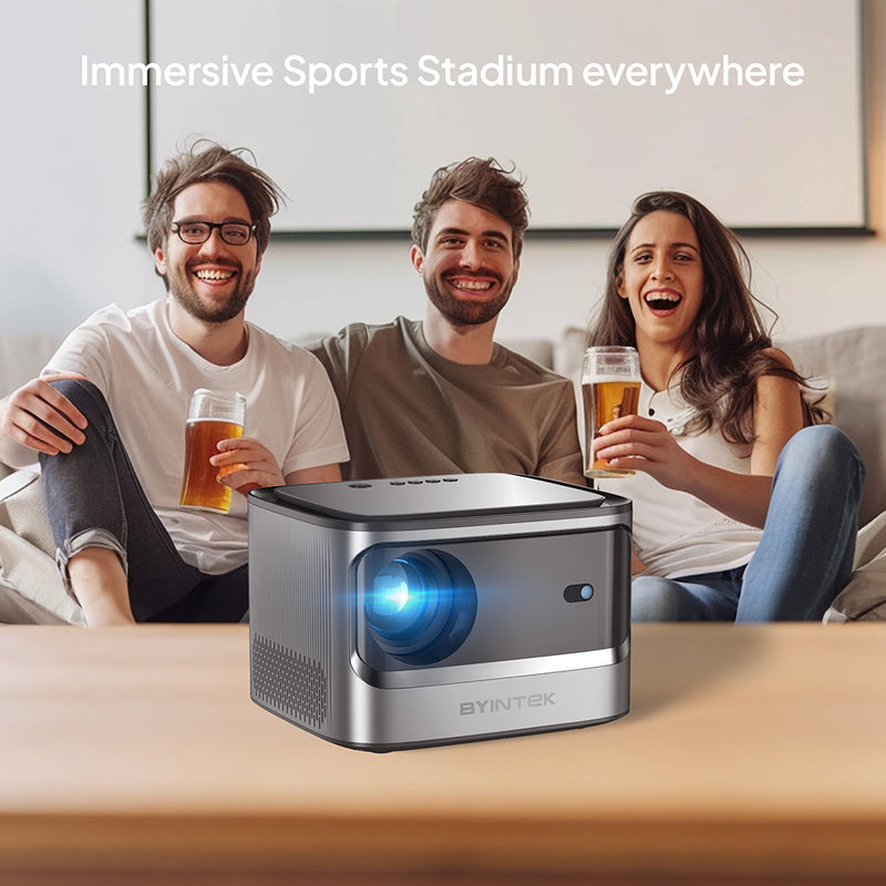 1080p projector with auto focus, view 3 - MRSLM