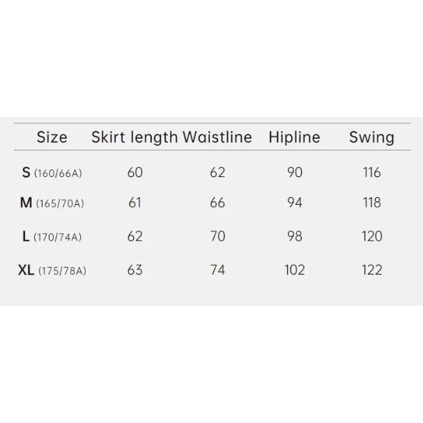 women's blue denim A-line skirt, view 6 - MRSLM