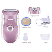 USB rechargeable female epilator, view 4 - MRSLM