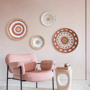 moroccan style rattan wall decoration, view 6 - MRSLM