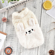 cozy fleece bear dog jacket, view 3 - MRSLM