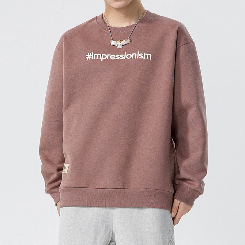men's embroidery sweatshirt, view 7 - MRSLM