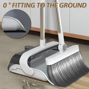adjustable broom and dustpan set, view 3 - MRSLM