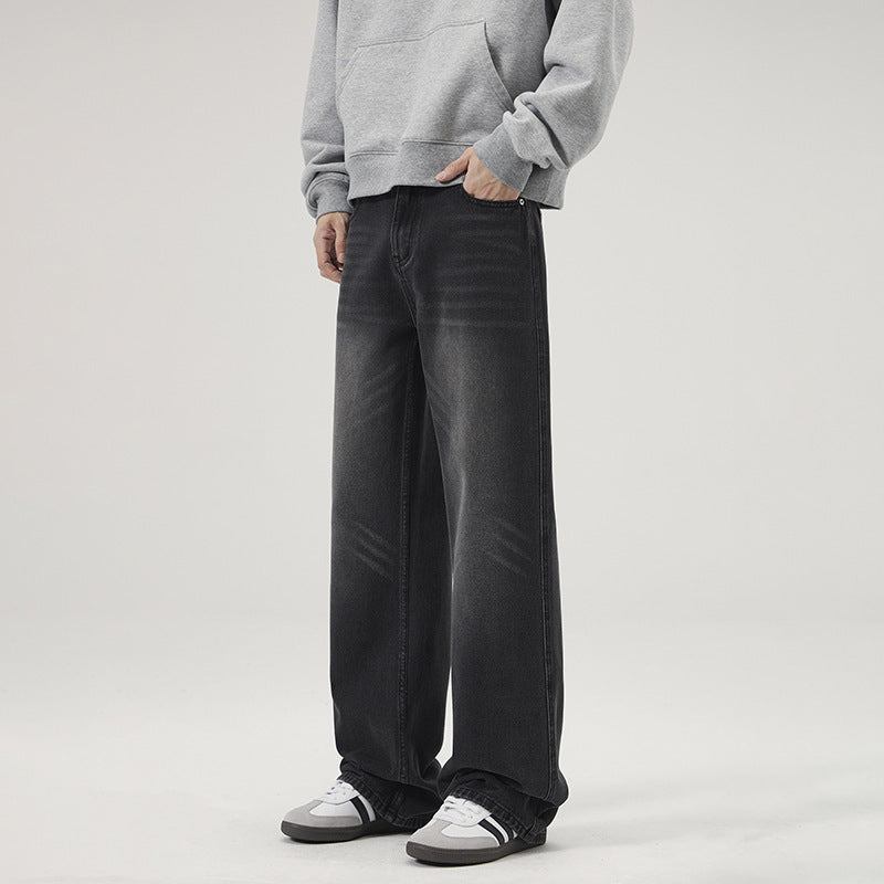Men's vintage loose micro-flared jeans - MRSLM