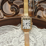 Women's rectangular Milan belt watch - MRSLM