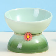 small ceramic cat bowl, view 3 - MRSLM