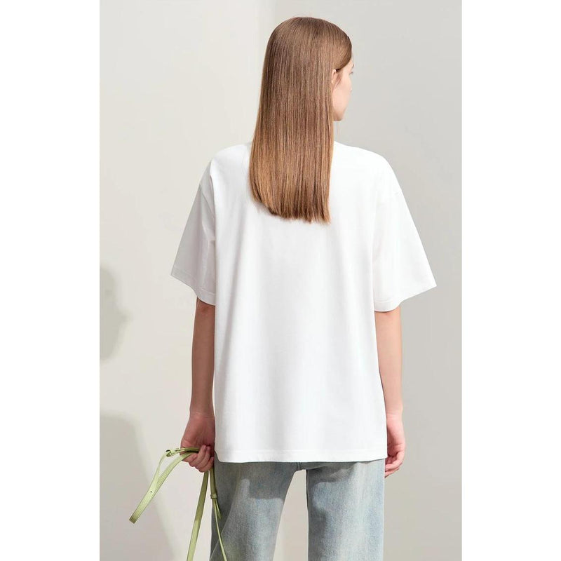 embroidered tassel tee, view 6 - MRSLM