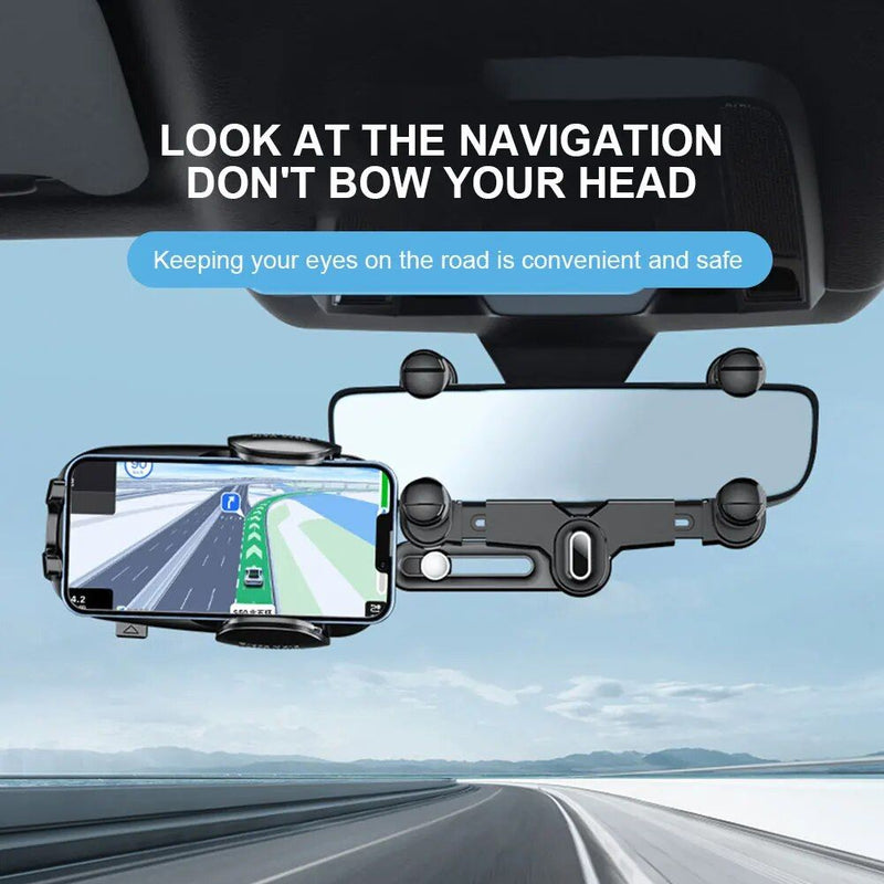 rotating car phone mount, view 6 - MRSLM