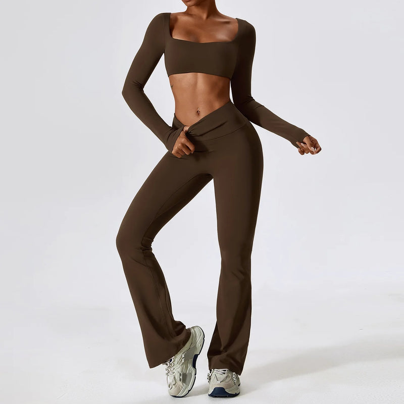 women's yoga tracksuit, view 28 - MRSLM