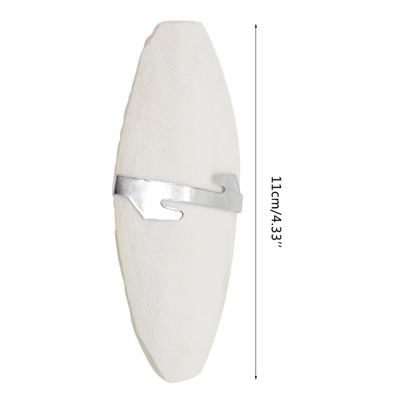 cuttlebone chew toy with metal holder, view 4 - MRSLM