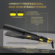 ceramic and titanium hair straightener, view 7 - MRSLM