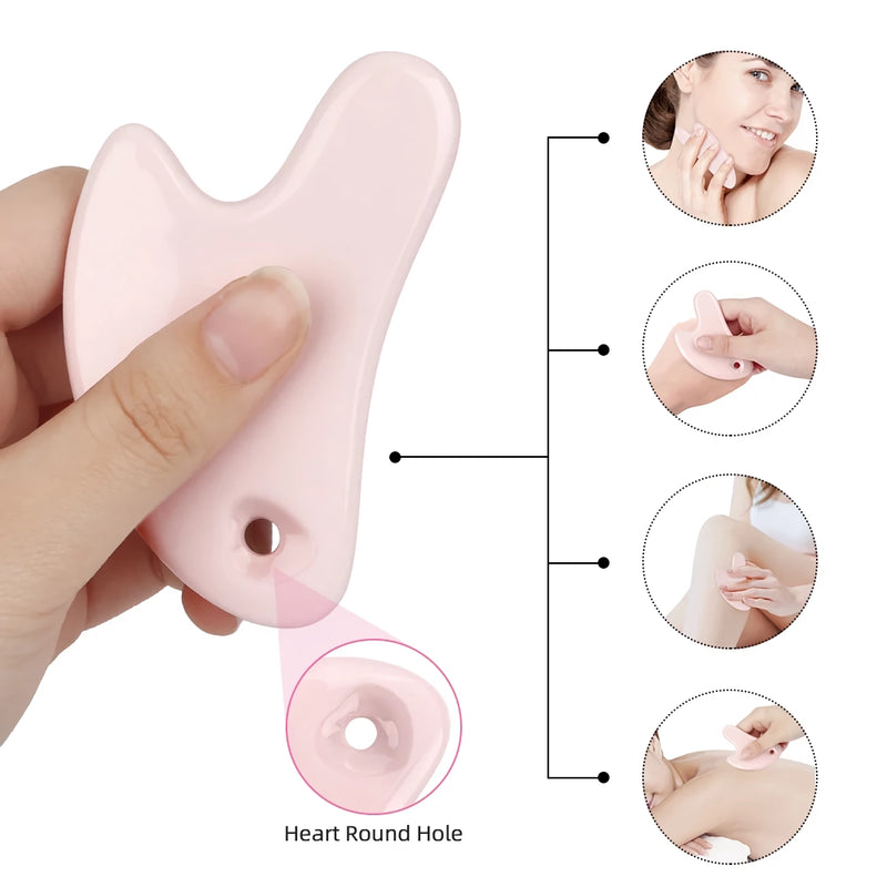 ceramic gua sha face massager, view 9 - MRSLM