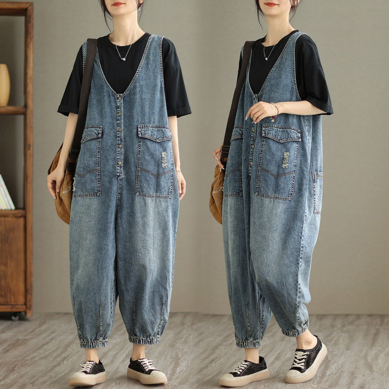 women's tank top jumpsuit - MRSLM
