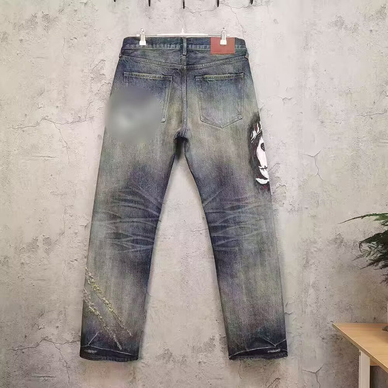 men's straight jeans, view 4 - MRSLM