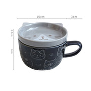 cartoon animal coffee mug, view 2 - MRSLM