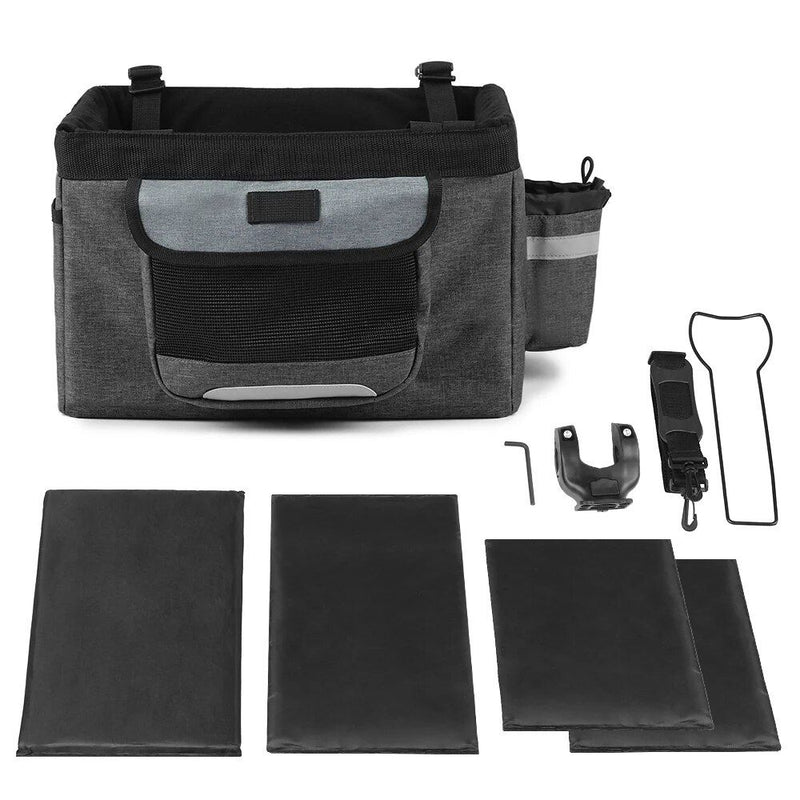 detachable bicycle basket, view 7 - MRSLM