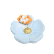 mini resin cherry blossom incense holder, view 4 - MRSLM