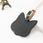 cartoon cat luggage tag, view 4 - MRSLM