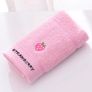 cartoon fruit face towel for babies, view 2 - MRSLM