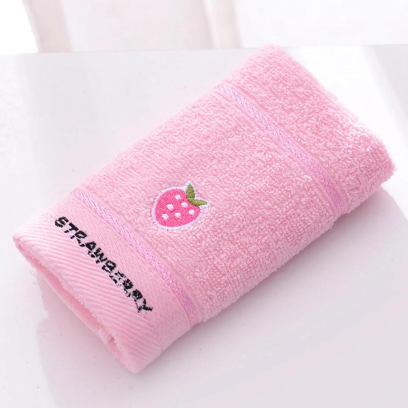 cartoon fruit face towel for babies, view 2 - MRSLM