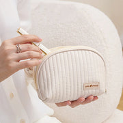 compact shell cosmetic bag, view 12 - MRSLM