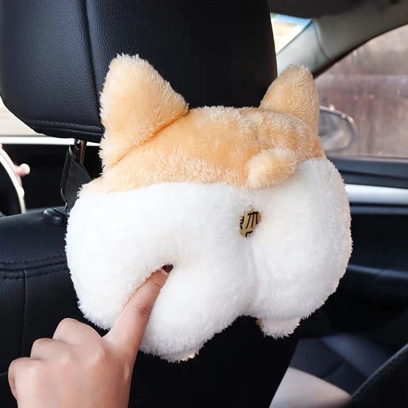 corgi butt car tissue holder, view 5 - MRSLM