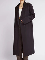 coffee trench coat for women, view 2 - MRSLM