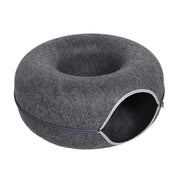 Donut cat bed for 2 cats, view 3 - MRSLM