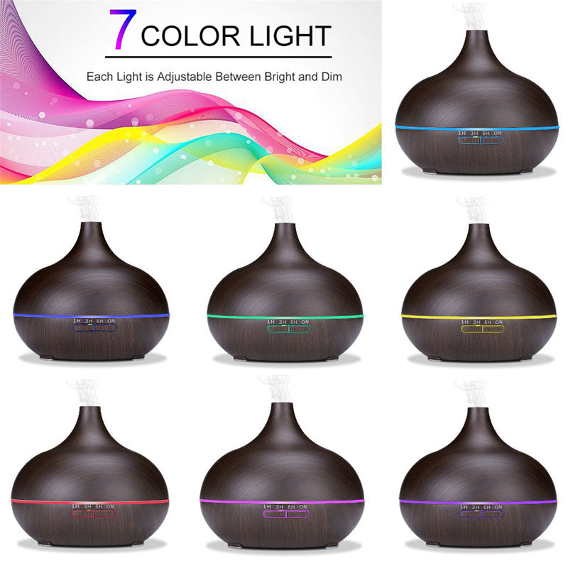 550ml essential oil diffuser with remote, view 7 - MRSLM