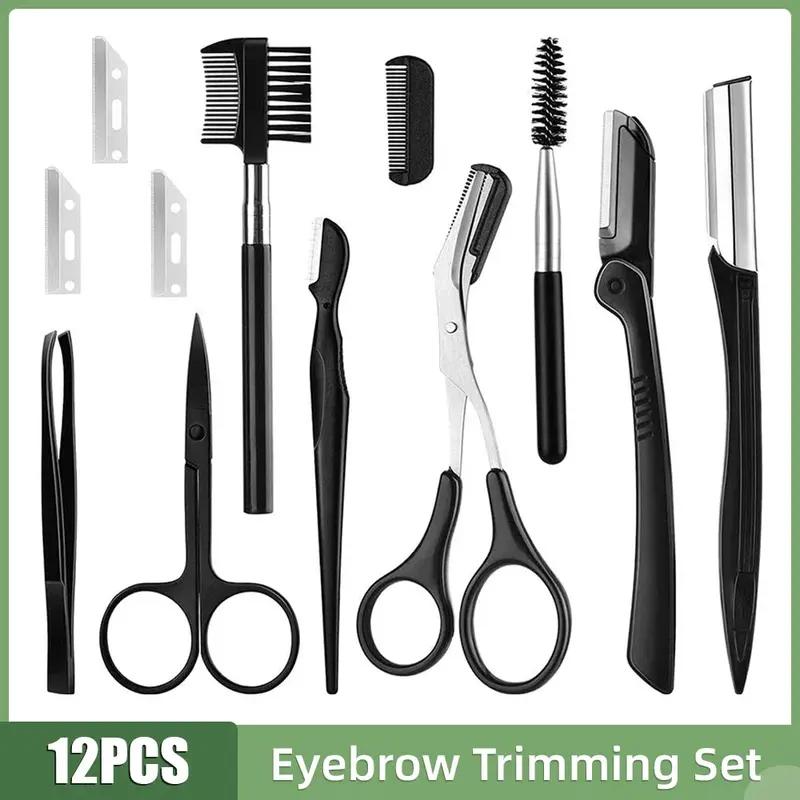 professional eyebrow trimmer set, view 2 - MRSLM