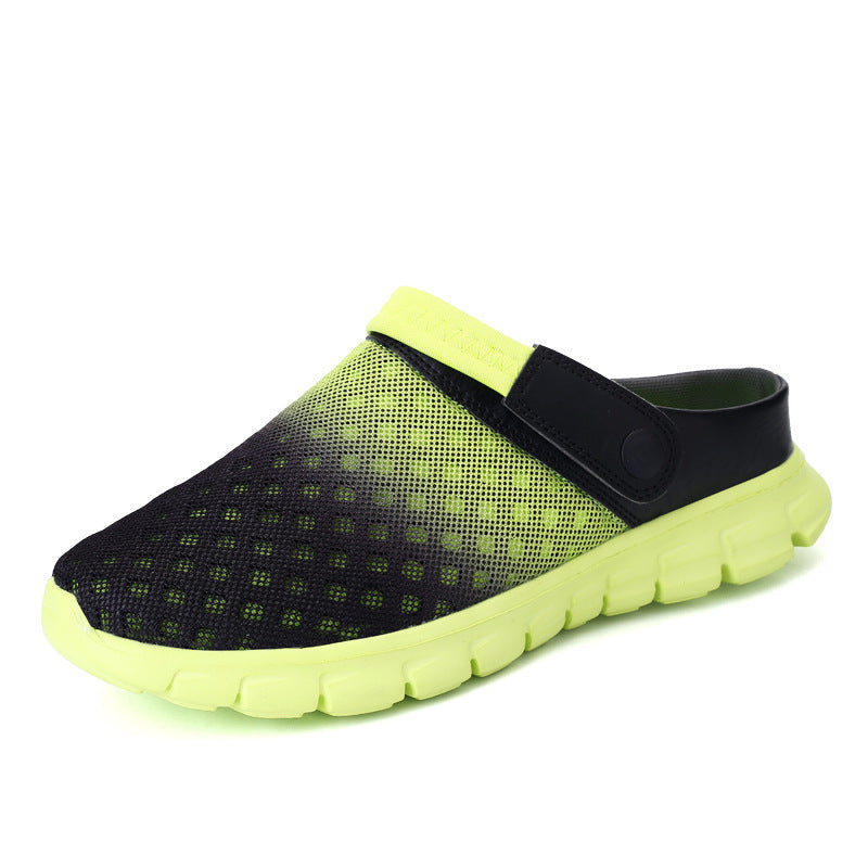 gradient mesh beach slippers, view 6 - MRSLM
