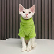 winter warm turtleneck sweater for pets, view 4 - MRSLM