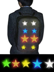 Star-shaped reflective safety stickers, view 8 - MRSLM