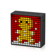 bluetooth speaker with alarm clock and led display, view 2 - MRSLM