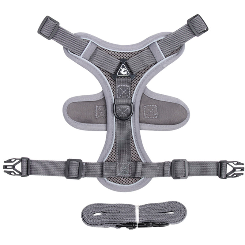 adjustable mesh cat harness and leash set, view 18 - MRSLM