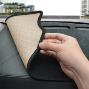 Flannel dash mat for Fiat 500, view 8 - MRSLM