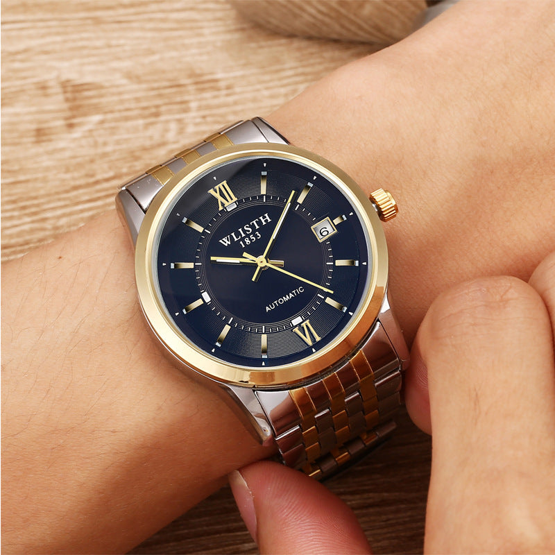 men's automatic mechanical business watch, view 8 - MRSLM