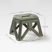 outdoor portable folding stool, view 2 - MRSLM