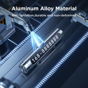 aluminium alloy double number parking plate, view 8 - MRSLM