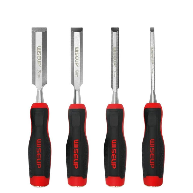 4-piece wood carving chisel set, view 2 - MRSLM
