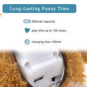 Interactive chirping sparrow cat toy, view 4 - MRSLM