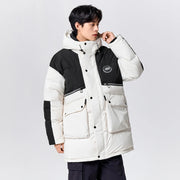 Men's hooded down jacket, view 6 - MRSLM