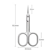 stainless steel precision nail scissors, view 8 - MRSLM